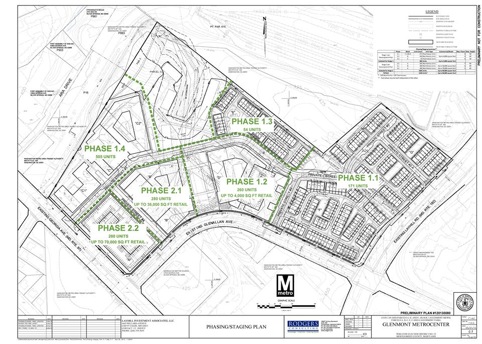 Glenmont Metrocentre Phasing Plan